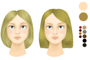 couleur cheveux froide