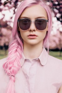 couleur cheveux rose pastel