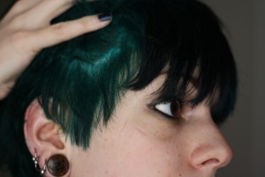 coloration cheveux vert alpin